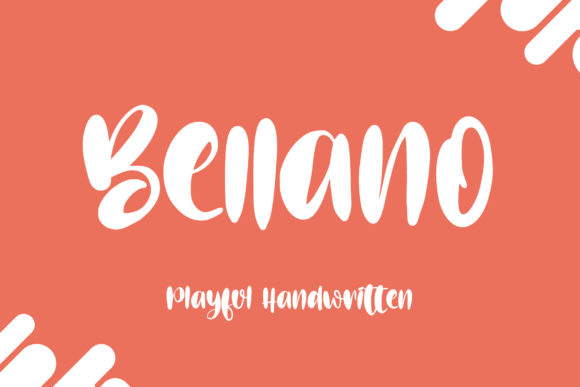 Bellano: A Sweet, Handwritten Font for Authentic Design