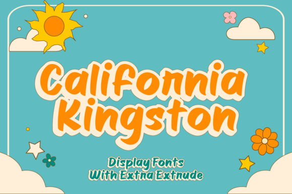 California Kingston: A Chalkboard Style Display Font