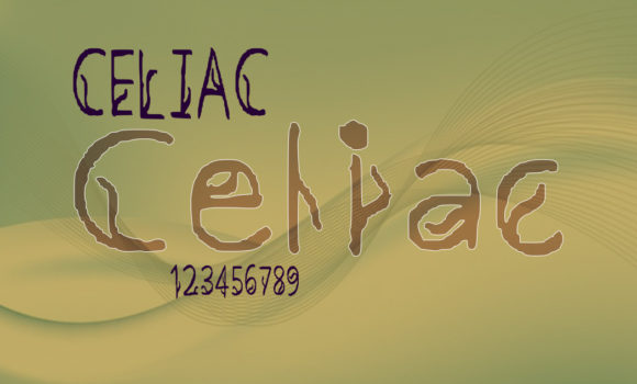 Celiac: A Distinctive Display Font for Modern Design