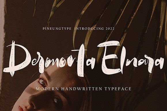 Dermonta Elnara: The Ultimate Hand-Lettered Font