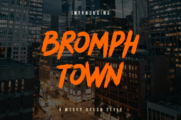 Evaluating Bromph Town: A Practical Guide to Its Street-Style Typography