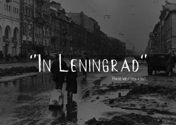 In Leningrad: Mastering the Art of Authentic Horror Typography