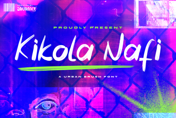 Kikola Nafi: A Versatile Handwritten Font for Modern Branding