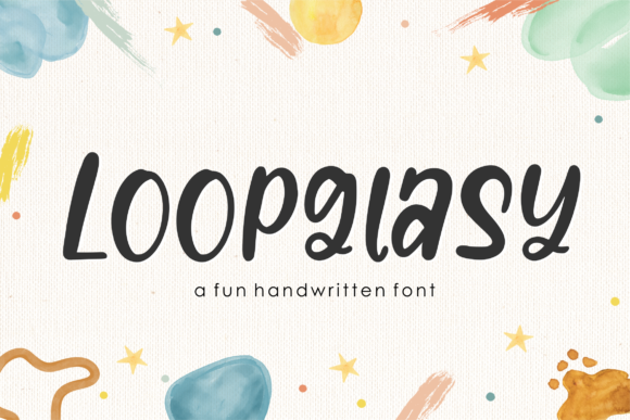 Loopglasy: The Art of Paint-Brushed Typography in Modern Design
