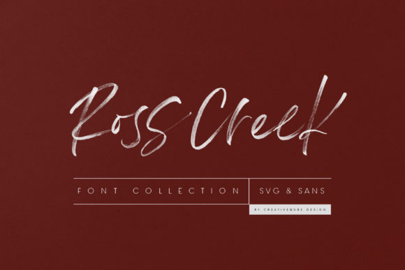 Ross Creek: A Strategic Guide to Brushed Handwritten Typography