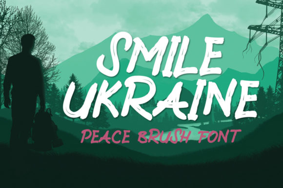 Smile Ukraine: A Fresh Display Font for Modern Design