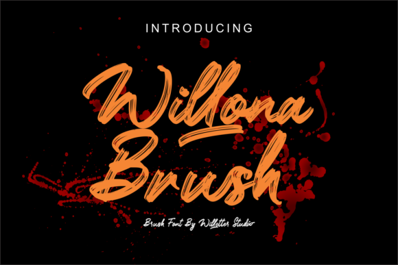 Willona Brush: Elevating Your Design with Bold Handwritten Style